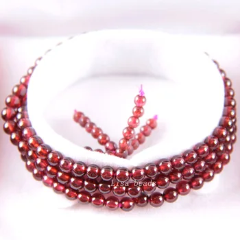 Free Shipping Free Shipping Fine Jewelry 4MM AA 100% Natural Red Garnet Stretch Bracelet 21" with Gift Box RJ028
Free Shipping Free Shipping Fine Jewelry 4MM AA 100% Natural Red Garnet Stretch Bracelet 21" with Gift Box RJ028