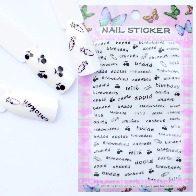 WUF 1 Sheet Nail Art 3D Decal Nail Sliders Decor Tips Smiley/Flower/Animal/Cartoon Pattern Sticker For Nail Beauty Care
WUF 1 Sheet Nail Art 3D Decal Nail Sliders Decor Tips Smiley/Flower/Animal/Cartoon Pattern Sticker For Nail Beauty Care