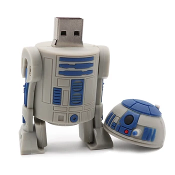 The New pendrive usb stick cartoon Robot usb flash drive Star Wars pen drive 4GB 8GB 16GB 32GB 64G creative pen drive 128GB
The New pendrive usb stick cartoon Robot usb flash drive Star Wars pen drive 4GB 8GB 16GB 32GB 64G creative pen drive 128GB