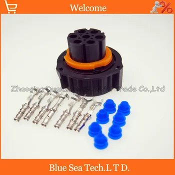 7 Pin AMP 967650-1 auto sensor plug connector for Tyco Car,oil exploration,railway etc,waterproof IP67/69,temp resistance
7 Pin AMP 967650-1 auto sensor plug connector for Tyco Car,oil exploration,railway etc,waterproof IP67/69,temp resistance