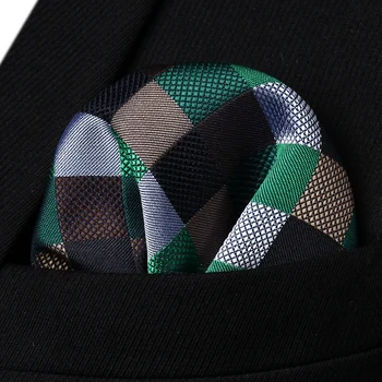HC709Z Brown Green Black Check Men Silk Party Handkerchief Pocket Square Hanky
HC709Z Brown Green Black Check Men Silk Party Handkerchief Pocket Square Hanky