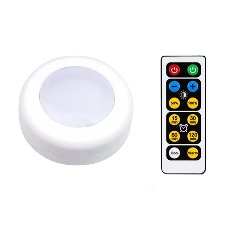 New Warm White Dual Color Changing Night Lamp Dimmable Remote Control Puck Light Touch Sensor LED Under Cabinet Kitchen Lighting
New Warm White Dual Color Changing Night Lamp Dimmable Remote Control Puck Light Touch Sensor LED Under Cabinet Kitchen Lighting