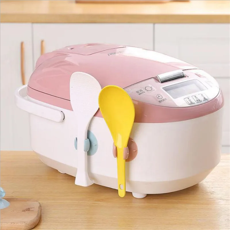 FEIGO 1Pcs Home Rice Spoon Rack Suction Cup Strong Adsorption Rice Cooker Rice Shovel Storage Rack Home Kitchen Supplie F1273
FEIGO 1Pcs Home Rice Spoon Rack Suction Cup Strong Adsorption Rice Cooker Rice Shovel Storage Rack Home Kitchen Supplie F1273