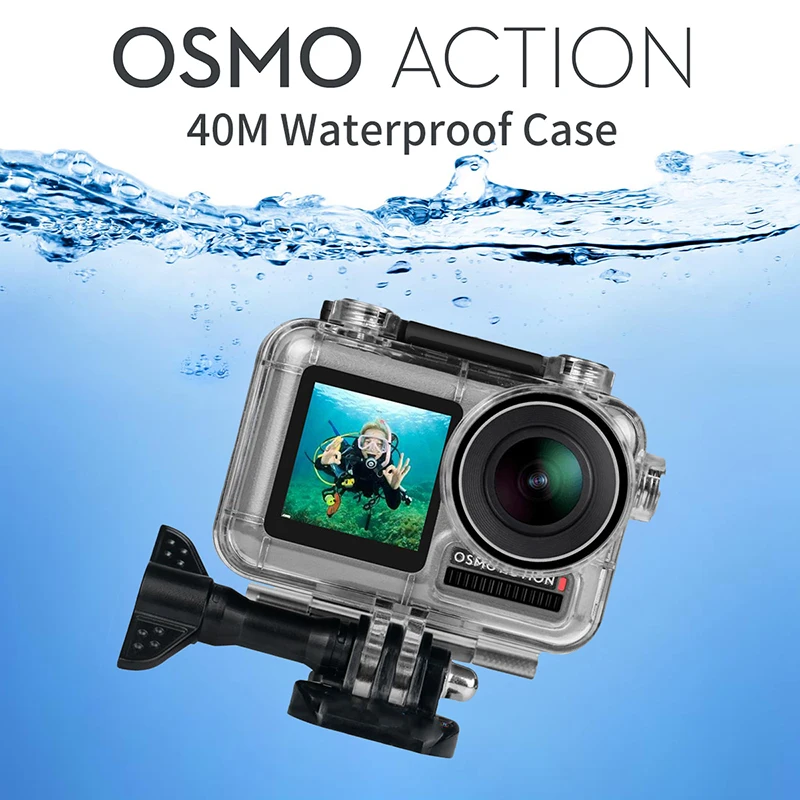 40M Waterproof Housings for Dji Osmo Action Diving Waterproof Case Housing for Osmo action Sports Action Camera Accessories
40M Waterproof Housings for Dji Osmo Action Diving Waterproof Case Housing for Osmo action Sports Action Camera Accessories