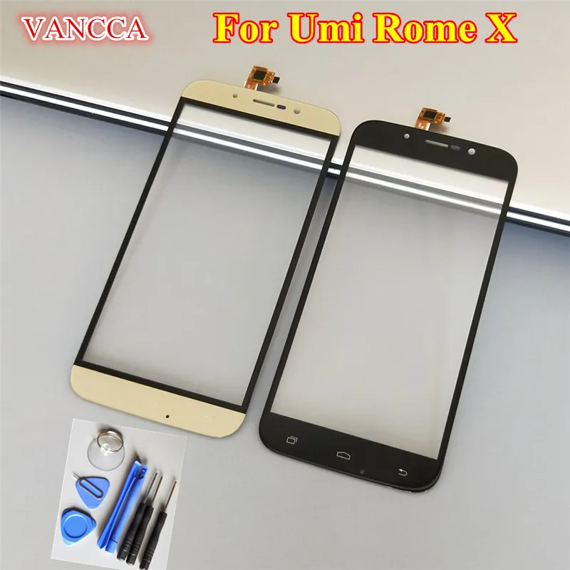 New High Quality Umi Rome X Touch Screen Digitizer Glass Panel Capacitive Lens Assembly Replacement Black / Gold Color
New High Quality Umi Rome X Touch Screen Digitizer Glass Panel Capacitive Lens Assembly Replacement Black / Gold Color