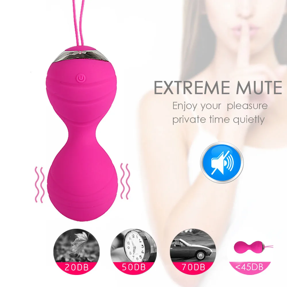 4 pcs Vaginal Tighten Exercise Kegel Balls Vibrator For Women Wireless Remote Vibrating Vagina Eggs Vibrator Sex Toy For Women (9)