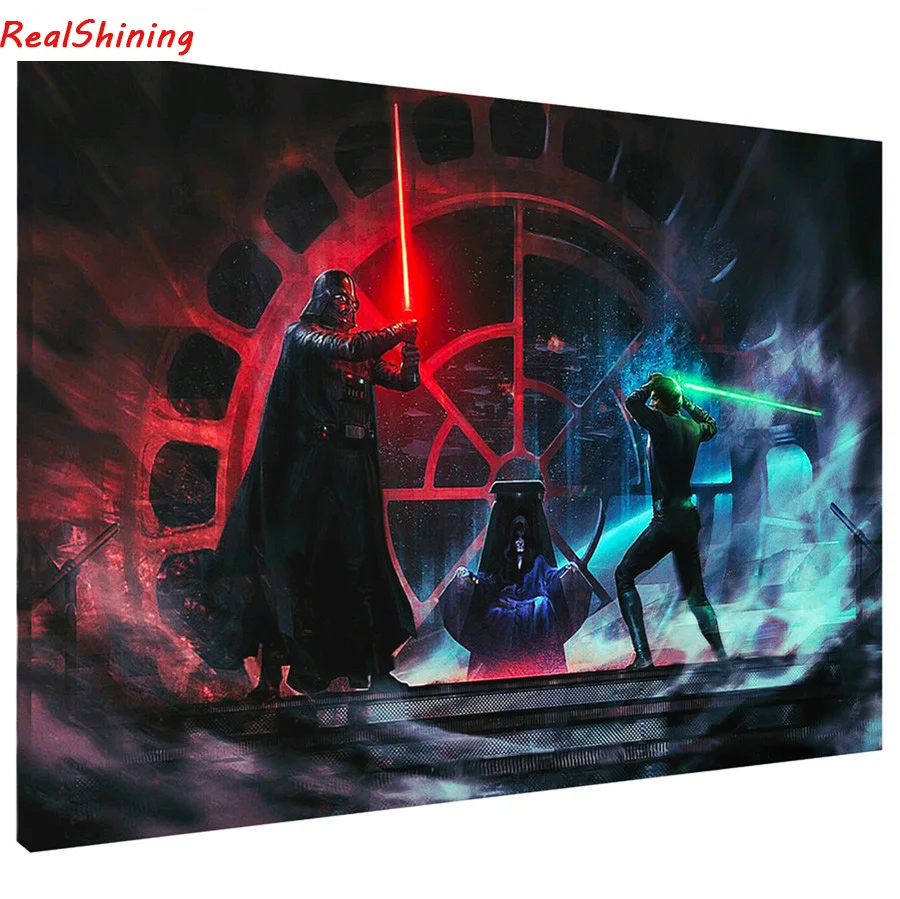 5D Diy Diamond Painting Cross Stitch full Square Diamond Embroidery Star Wars characters picture for room Decor H1299
5D Diy Diamond Painting Cross Stitch full Square Diamond Embroidery Star Wars characters picture for room Decor H1299
