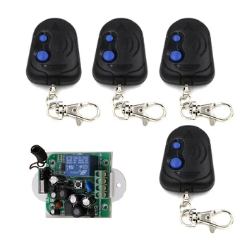 Black 2Key 85V 110V 250V 1CH Wireless Remote Control Switch 1*Receiver +4* Transmitters for Appliances Gate Garage Door
Black 2Key 85V 110V 250V 1CH Wireless Remote Control Switch 1*Receiver +4* Transmitters for Appliances Gate Garage Door