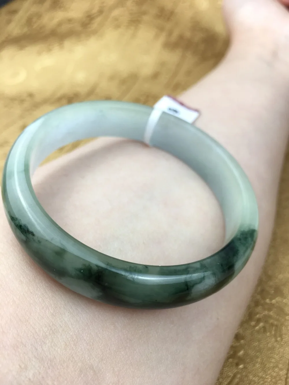 Send A certificate natural Jadeite bracelet Natural dark green two-color 54-61mm princess bracelet Jewelry gift
Send A certificate natural Jadeite bracelet Natural dark green two-color 54-61mm princess bracelet Jewelry gift