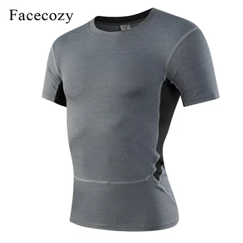 Facecozy Men High Elasticity Yoga Shirt Tight Running Fitness Top Patchwork Bodybuild Tank Breathable Skin Friendly Sport Wear
Facecozy Men High Elasticity Yoga Shirt Tight Running Fitness Top Patchwork Bodybuild Tank Breathable Skin Friendly Sport Wear