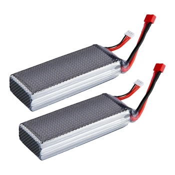 2pcs 11.1V 5500mAh 3S 35C Lipo RC Battery for RC Helicopter RC Airplane RC Hobby
2pcs 11.1V 5500mAh 3S 35C Lipo RC Battery for RC Helicopter RC Airplane RC Hobby