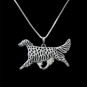 New Unique Romantic Gold Silver Color English Setter movement Pendant Necklace Hunger Games Necklace Women Best Friend Choker 
New Unique Romantic Gold Silver Color English Setter movement Pendant Necklace Hunger Games Necklace Women Best Friend Choker