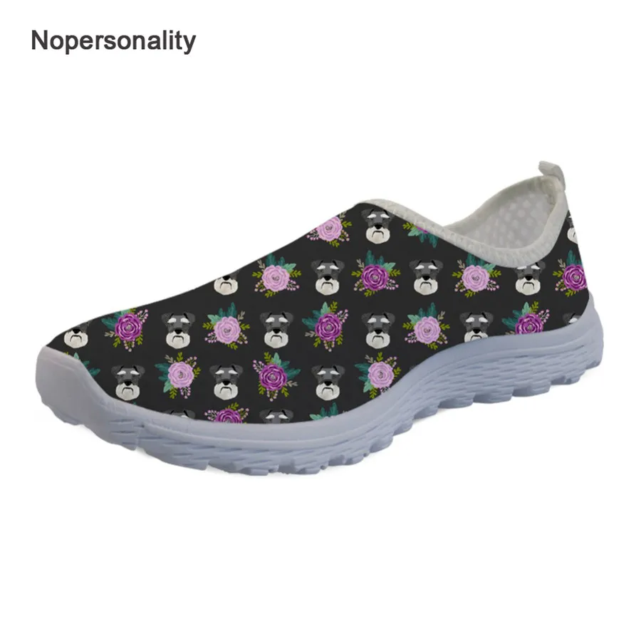 Nopersonality Floral Schnauzer Dog Print Sneakers for Women Breathable Female Ladies Mesh Loafers Casual Slip On Flats Women
Nopersonality Floral Schnauzer Dog Print Sneakers for Women Breathable Female Ladies Mesh Loafers Casual Slip On Flats Women