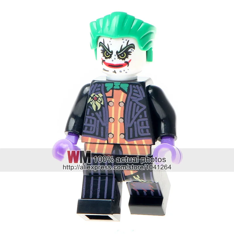 20pcs/lot WM308 Joker With Printed DC Super Hero Justice League Batman Building Blocks Children Gift Toys WM6002
20pcs/lot WM308 Joker With Printed DC Super Hero Justice League Batman Building Blocks Children Gift Toys WM6002