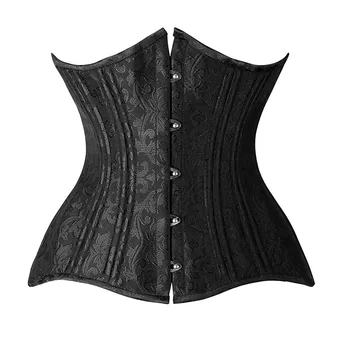 Women Sexy Corset Underbust Waist Cincher Corsets Black White Gothic Corset Top Bustier Plus Size Corpete Corselet S-6XL
Women Sexy Corset Underbust Waist Cincher Corsets Black White Gothic Corset Top Bustier Plus Size Corpete Corselet S-6XL