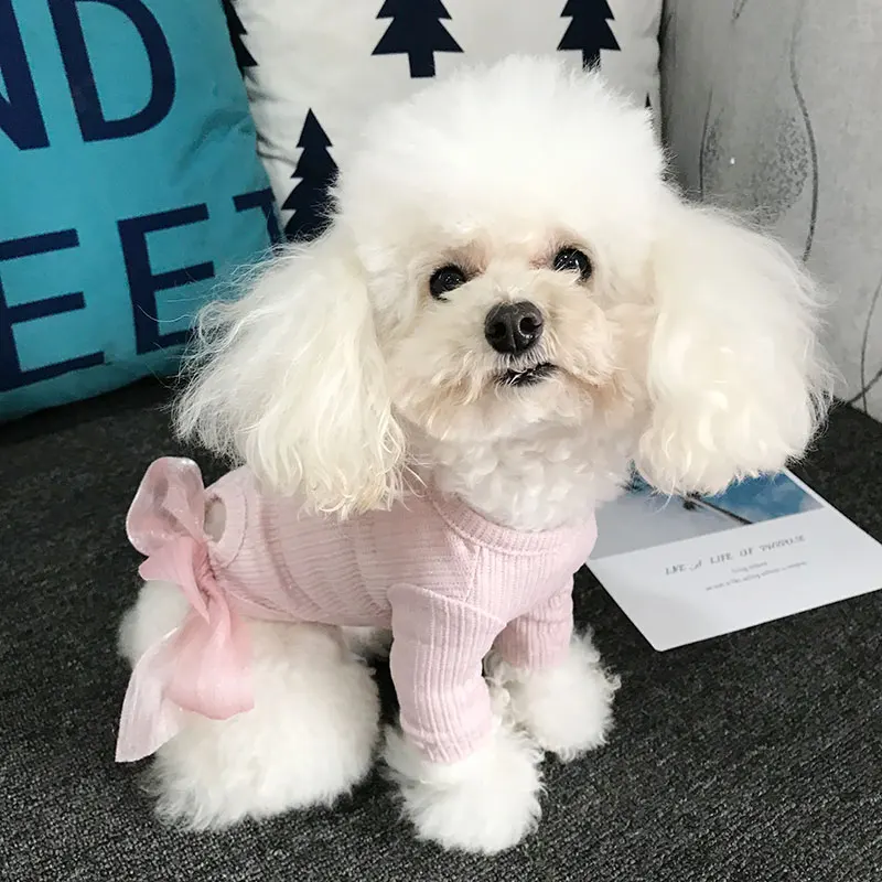 2019 New Puppy clothes Teddy pet cats than bear small dogs Elegant lady small fresh T-shirt 3 COLOR X29
2019 New Puppy clothes Teddy pet cats than bear small dogs Elegant lady small fresh T-shirt 3 COLOR X29