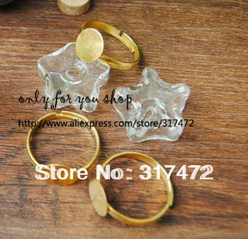 100set/lot 20MM Pentagram Glass Bubble Ring set DIY Jewelry (chhooae Silver plated/Gold /Antique bronze Ring)
100set/lot 20MM Pentagram Glass Bubble Ring set DIY Jewelry (chhooae Silver plated/Gold /Antique bronze Ring)