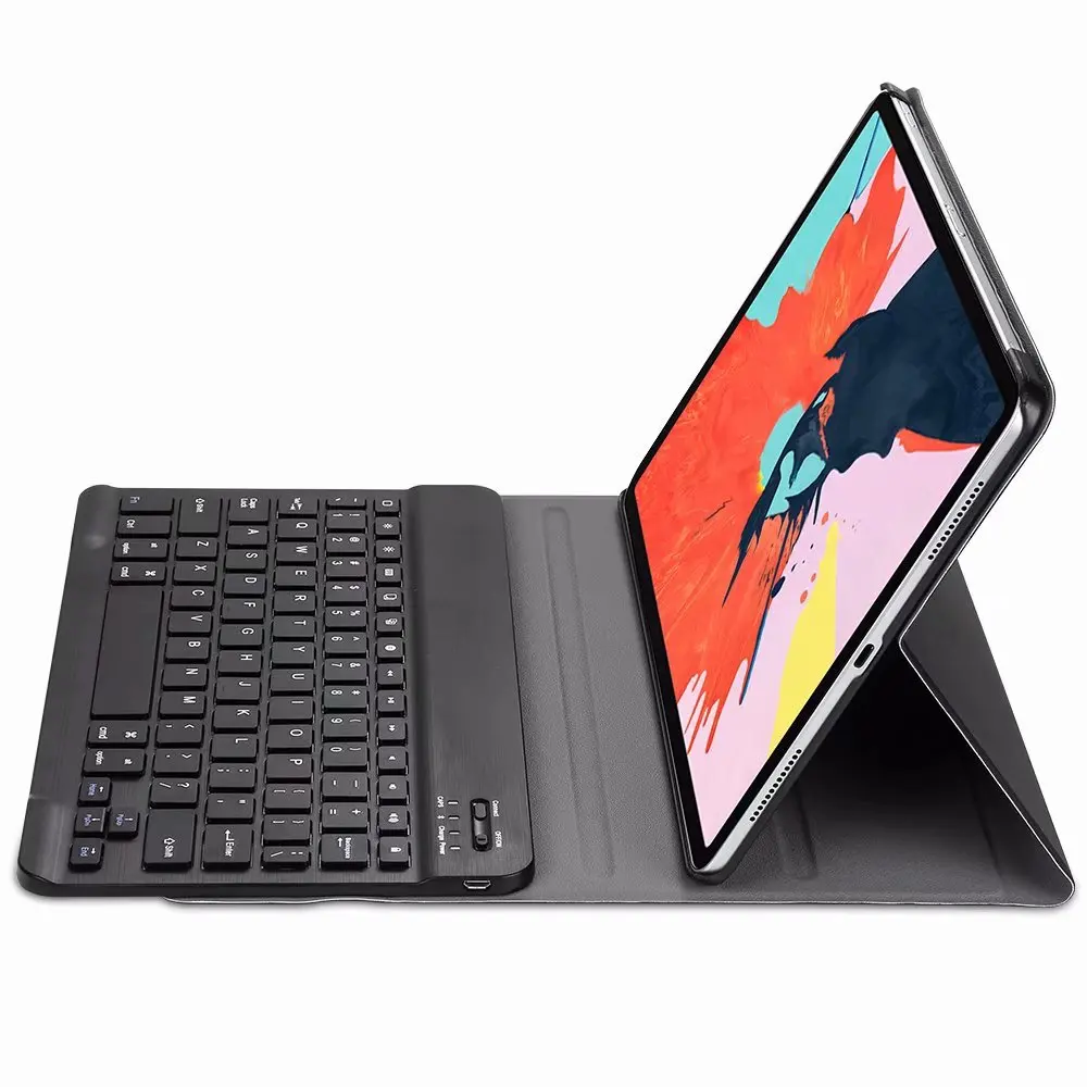 

Removable Wireless Bluetooth Keyboard Case Cover for New IPad Pro 11 2018 2020 Released Tablet Ultrathin Stand Cover Funda+ Flim