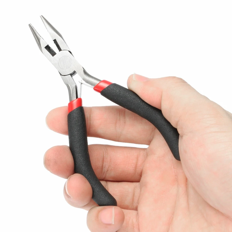jewelry Pliers Tool Equipment 12cm Long Needle Nose Pliers For Accessory Jewelry Making with teeth
jewelry Pliers Tool Equipment 12cm Long Needle Nose Pliers For Accessory Jewelry Making with teeth