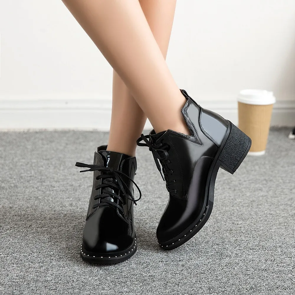 YOUYEDIAN New spring Winter Women Pumps Boots High Quality Lace-up European Ladies shoes PU high heels Boots Fast delivery#jss
YOUYEDIAN New spring Winter Women Pumps Boots High Quality Lace-up European Ladies shoes PU high heels Boots Fast delivery#jss