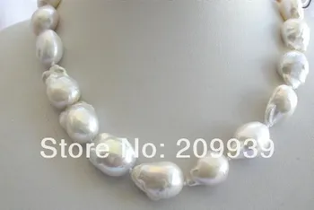 huij 003399 stunning big 20mm baroque white reborn keshi freshwater pearl necklace
huij 003399 stunning big 20mm baroque white reborn keshi freshwater pearl necklace