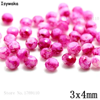 Isywaka 3X4mm 30,000pcs Rondelle Austria faceted Crystal Glass Beads Loose Spacer Round Beads Jewelry Making NO.44
Isywaka 3X4mm 30,000pcs Rondelle Austria faceted Crystal Glass Beads Loose Spacer Round Beads Jewelry Making NO.44