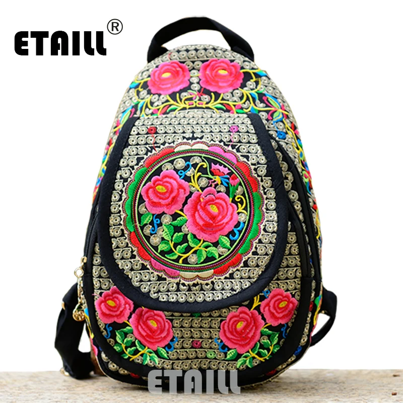 Chinese Hmong Boho Indian Thai Embroidery Brand Logo Backpack Handmade Embroidered Canvas Ethnic Travel Rucksack Sac a Dos Femme
Chinese Hmong Boho Indian Thai Embroidery Brand Logo Backpack Handmade Embroidered Canvas Ethnic Travel Rucksack Sac a Dos Femme