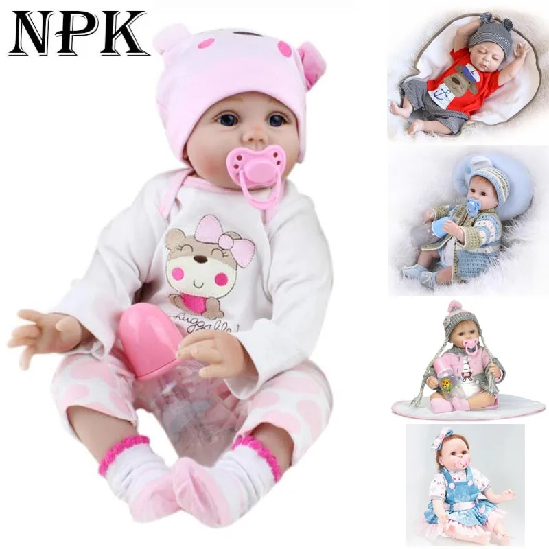 55cm Silicone Reborn Baby Doll Kids Playmate Gift for Girls Baby Alive Soft Toys for Bouquets Doll Baby Reborn Toys Photo Props
55cm Silicone Reborn Baby Doll Kids Playmate Gift for Girls Baby Alive Soft Toys for Bouquets Doll Baby Reborn Toys Photo Props