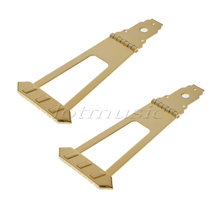 Фото 2* Gold 6 String Guitar bronze Tailpiece Bridge for jazz bass replacement. | Спорт и развлечения