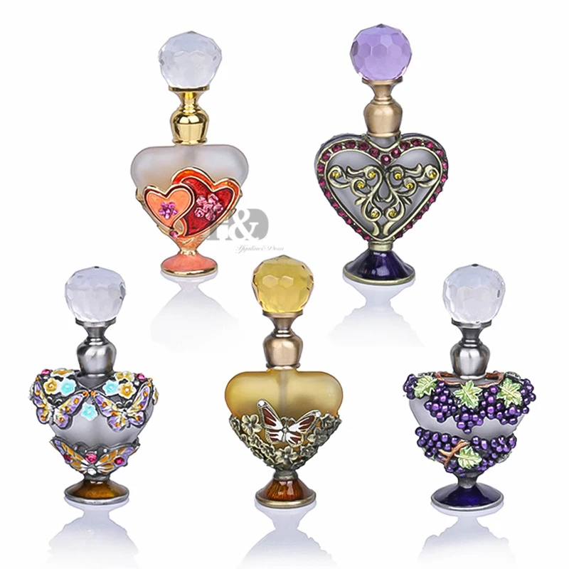 H&D 5ML Wedding Favors Vintage Retro Colorful Refillable Empty Glass Perfume Bottle Antique Home Decor Gifts For Woman(5 Styles)
H&D 5ML Wedding Favors Vintage Retro Colorful Refillable Empty Glass Perfume Bottle Antique Home Decor Gifts For Woman(5 Styles)