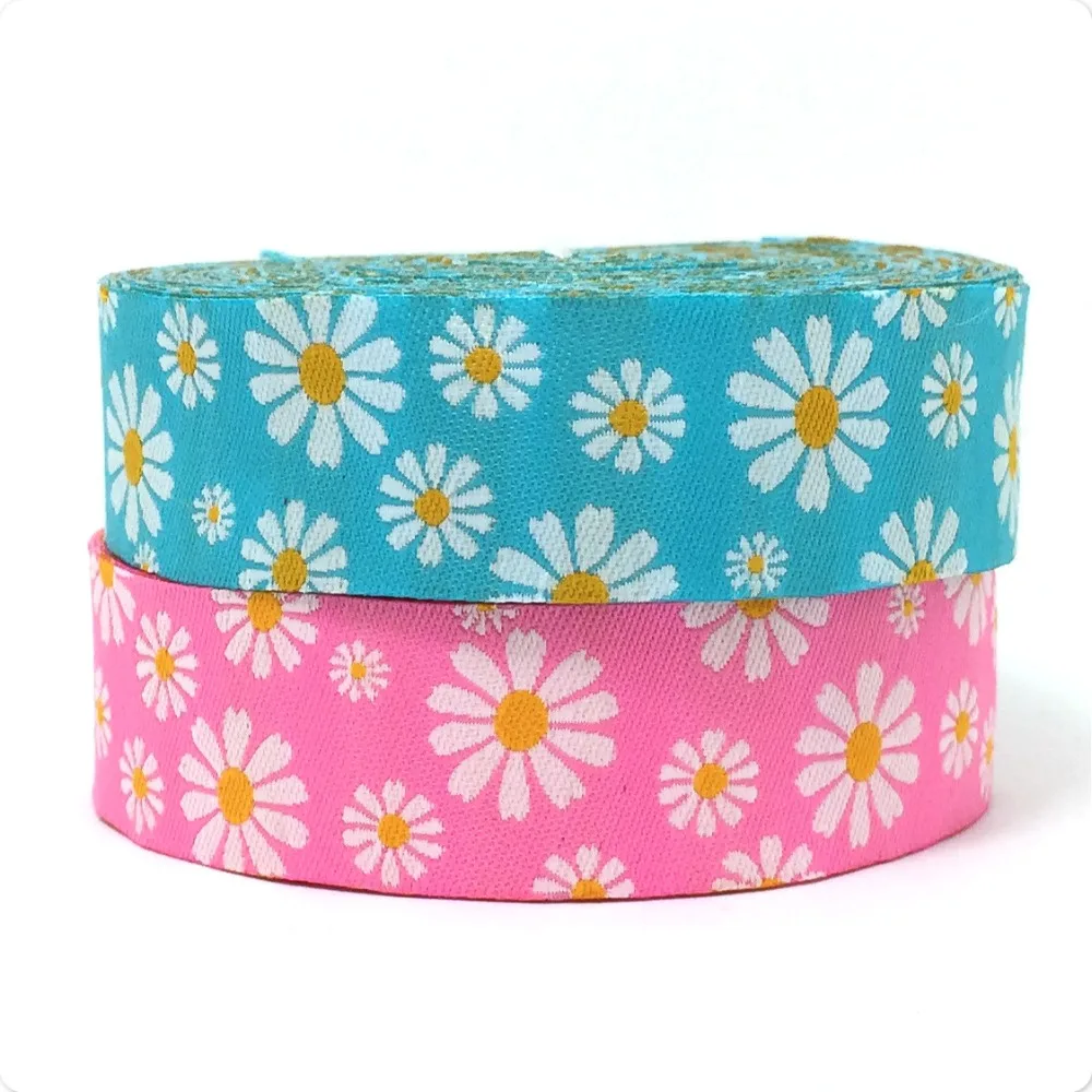 16mm 5/8" and 22mm 7/8" 10y/lots Woven Jacquard ribbon 2016 New clothing accessories Pink and blue 2016 flower ribbon dog ribbon
16mm 5/8" and 22mm 7/8" 10y/lots Woven Jacquard ribbon 2016 New clothing accessories Pink and blue 2016 flower ribbon dog ribbon