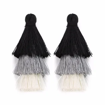 LOULEUR 4pcs Boho Long Colorful Cotton Multi- Layers Tassel For Necklace Key Ring Bag DIY Jewelry Accessories Makings
LOULEUR 4pcs Boho Long Colorful Cotton Multi- Layers Tassel For Necklace Key Ring Bag DIY Jewelry Accessories Makings