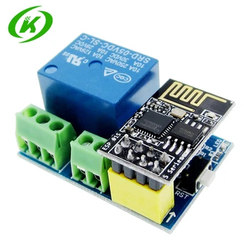 ESP8266 ESP-01S 5V WiFi Relay Module Things Smart Home Remote Control Switch for Phone APP ESP01S Wireless WIFI Module
ESP8266 ESP-01S 5V WiFi Relay Module Things Smart Home Remote Control Switch for Phone APP ESP01S Wireless WIFI Module