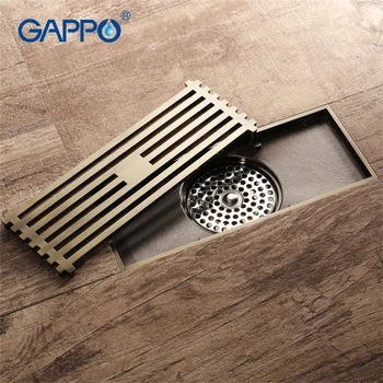 GAPPO brass luxurious floor Drains linear anti-odor bathroom cover stopper waste drainer bathroom shower drain drainer
GAPPO brass luxurious floor Drains linear anti-odor bathroom cover stopper waste drainer bathroom shower drain drainer