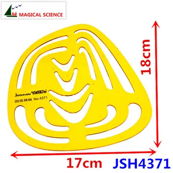 Arc Drawing Template K plastic Flexible Fashion design ruler for students designers JSH4371
Arc Drawing Template K plastic Flexible Fashion design ruler for students designers JSH4371
