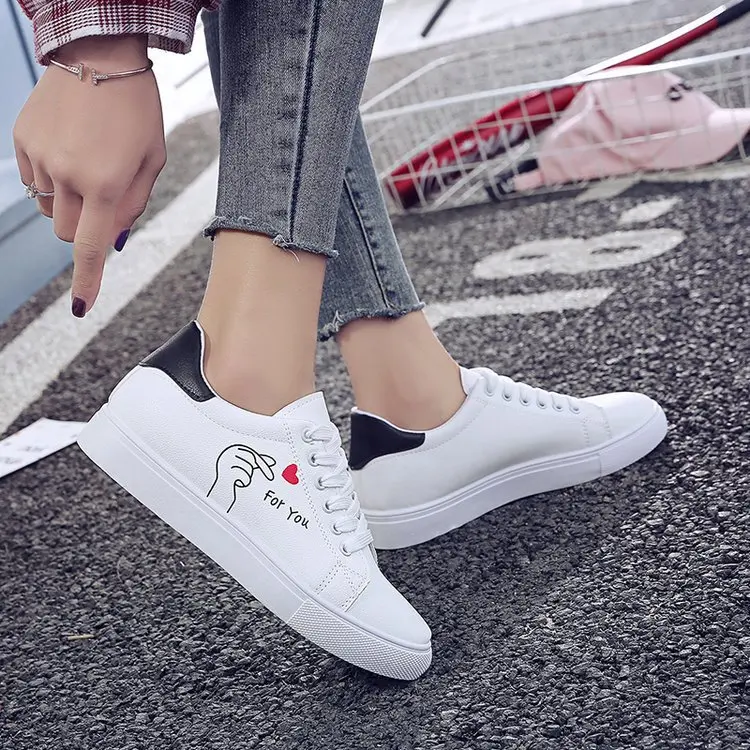 Casual Shoes Women 2019 Fashion Platform White Sports Woman Sneakers Lace-up Ladies Running Shoes Fitness Female Sneakers
Casual Shoes Women 2019 Fashion Platform White Sports Woman Sneakers Lace-up Ladies Running Shoes Fitness Female Sneakers