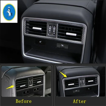 Yimaautotrims Auto Accessory Rear Back Armrest Box Air Conditioning AC Outlet Vent Cover Trim For Porsche Cayenne 2018 - 2020
Yimaautotrims Auto Accessory Rear Back Armrest Box Air Conditioning AC Outlet Vent Cover Trim For Porsche Cayenne 2018 - 2020