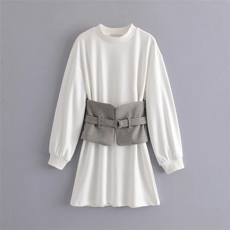 New arrival The spring of 2019 in Europe and the new women's fashion personality waist belt dress show thin render joker0224
New arrival The spring of 2019 in Europe and the new women's fashion personality waist belt dress show thin render joker0224