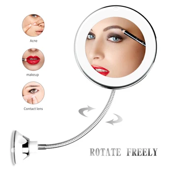 360 Rotation Magnifying LED Fogless Suction Cup Shower Shave 10X Make Up Fog Free Mirror
360 Rotation Magnifying LED Fogless Suction Cup Shower Shave 10X Make Up Fog Free Mirror