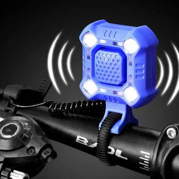 Speaker Light Usb Charging Fietsverlichting 5 Alarm Modes 5 Flashing Modes 4 Led Indicators Bicycle Light Horn Headlight 
Speaker Light Usb Charging Fietsverlichting 5 Alarm Modes 5 Flashing Modes 4 Led Indicators Bicycle Light Horn Headlight