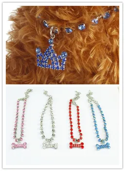 Free shipping pet puppy dog cat bling diamond neklace collar with bone diamond crown diamond tag mixed colors10pcs/lot
Free shipping pet puppy dog cat bling diamond neklace collar with bone diamond crown diamond tag mixed colors10pcs/lot