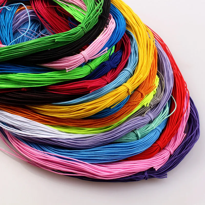 12M 1mm Braided Elastic Cord Beading Threads Stretch String Fabric Crafting Cords for Jewelry Making 23 Colors
12M 1mm Braided Elastic Cord Beading Threads Stretch String Fabric Crafting Cords for Jewelry Making 23 Colors