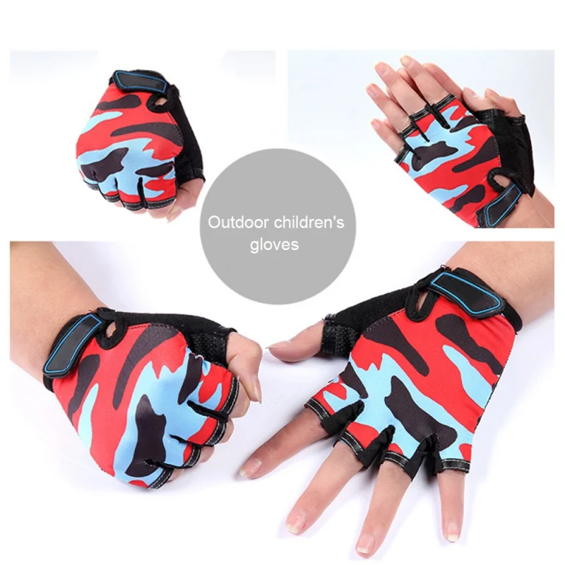 Half Finger Gloves Children Kids Anti Slip Breathable Moisture Wicking Girls Boys Outdoor Cycling Sportswear
Half Finger Gloves Children Kids Anti Slip Breathable Moisture Wicking Girls Boys Outdoor Cycling Sportswear