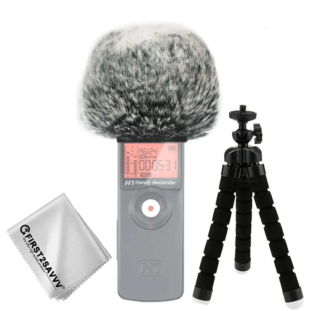 Outdoor Portable Digital Recorders Furry Microphone Mic Windscreen Wind Muff for ZOOM H1 + mini tripod
Outdoor Portable Digital Recorders Furry Microphone Mic Windscreen Wind Muff for ZOOM H1 + mini tripod