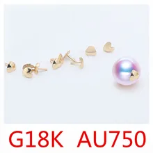 1 piece High Quality Yellow Gold Material Pearl Mounting, Bead Caps, Beads Findings, DIY Jewelry making Heart Shape
1 piece High Quality Yellow Gold Material Pearl Mounting, Bead Caps, Beads Findings, DIY Jewelry making Heart Shape