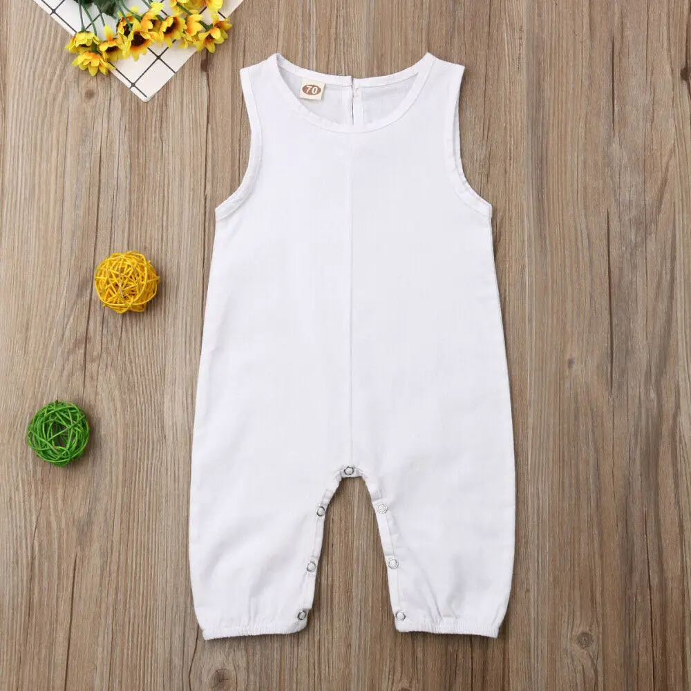 Newborn Baby Girls Clothing Infant Jumpsuit Playsuit Summer Sleeveless Sunsuit Baby Costumes
Newborn Baby Girls Clothing Infant Jumpsuit Playsuit Summer Sleeveless Sunsuit Baby Costumes