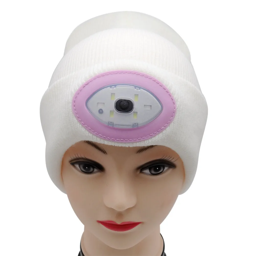 1pcs 6LED wool Knit Warm Winter Hat Outdoor Climbing Fishing Warm Knit Hat Rechargeable Hands Free Flashlight Knit Beanies Cap
1pcs 6LED wool Knit Warm Winter Hat Outdoor Climbing Fishing Warm Knit Hat Rechargeable Hands Free Flashlight Knit Beanies Cap