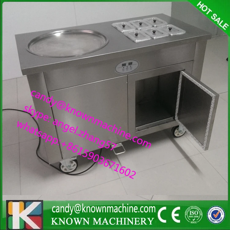 Free ship by sea fried yoghourt machine one big fry pan with 6 tanks with temperature control
Free ship by sea fried yoghourt machine one big fry pan with 6 tanks with temperature control
