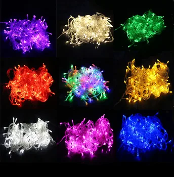 Christmas LED String 10M 100LED String Light Fairy String Light AC110V 220V For Wedding Garden Party Decoration 9 Color Choice
Christmas LED String 10M 100LED String Light Fairy String Light AC110V 220V For Wedding Garden Party Decoration 9 Color Choice