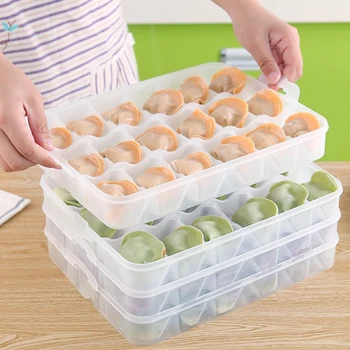 Refrigerator Fresh-keeping Dumpling Storage Box Four Layers Portable Stackable Dumpling Container Holder Organizer
Refrigerator Fresh-keeping Dumpling Storage Box Four Layers Portable Stackable Dumpling Container Holder Organizer